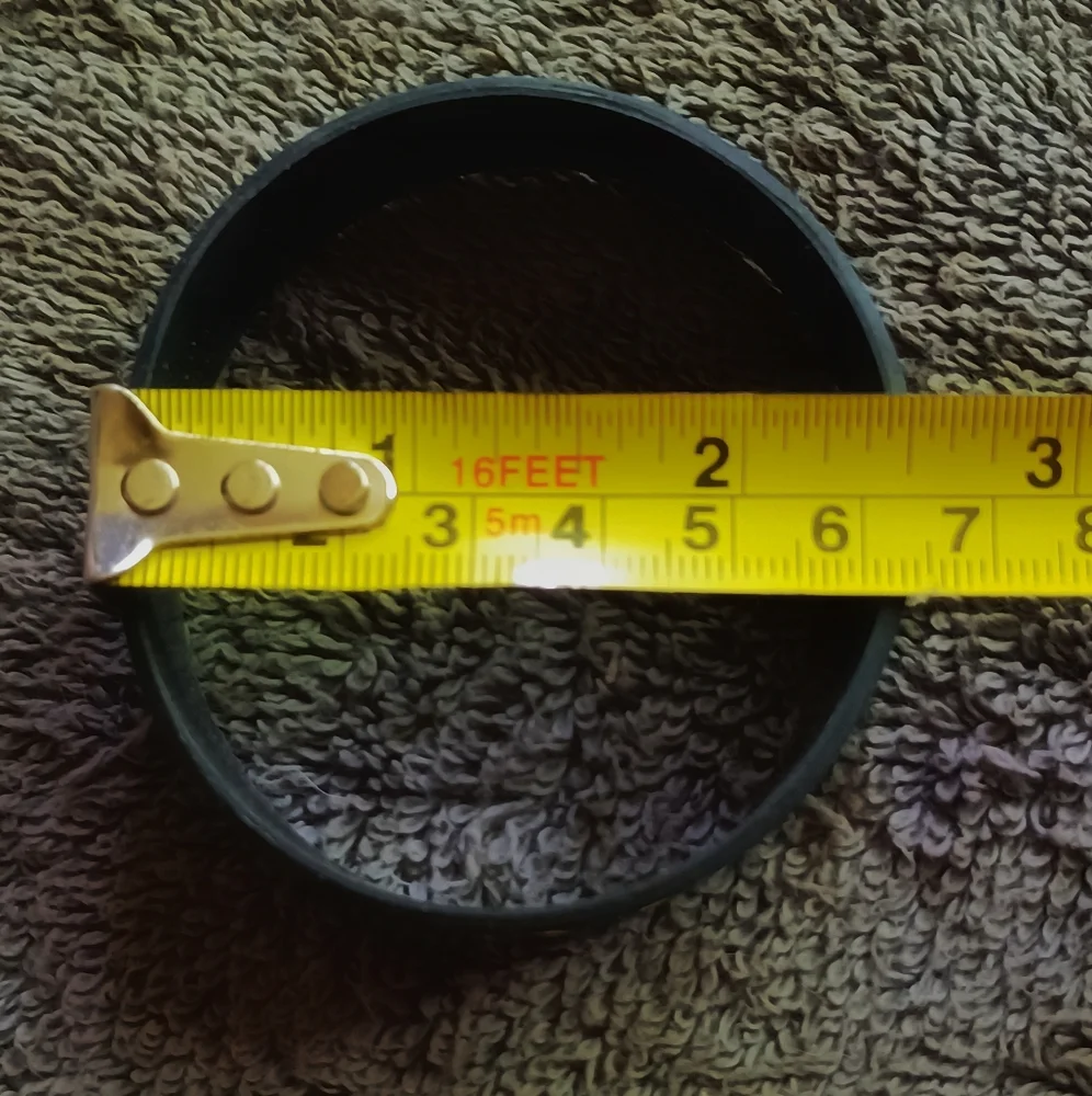 NIRVANA Black and Yellow Rubber Bracelet - Picture 4 of 4